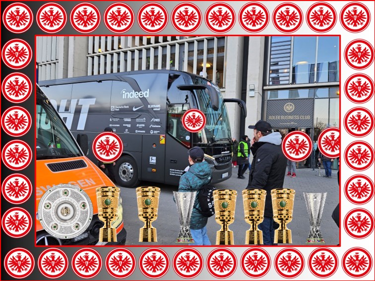Eintracht Frankfurt Mannschaftsbus